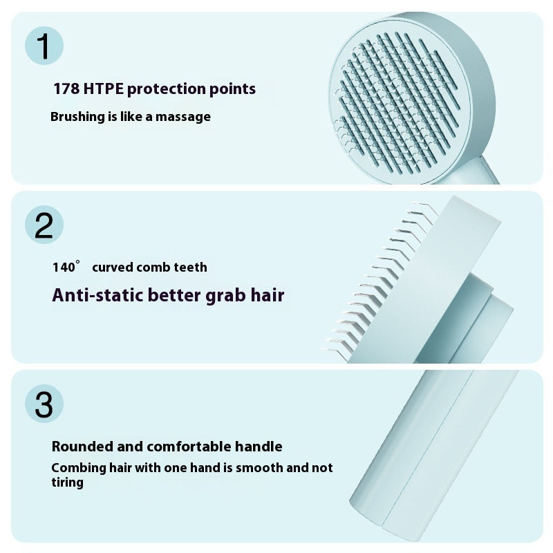 Pet Needle Comb Hair Remover Brush For Dog And Cat