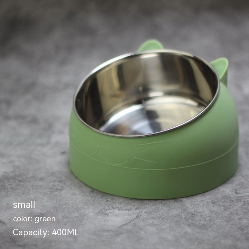 Stainless Steel Dog Bowl Double Bowl
