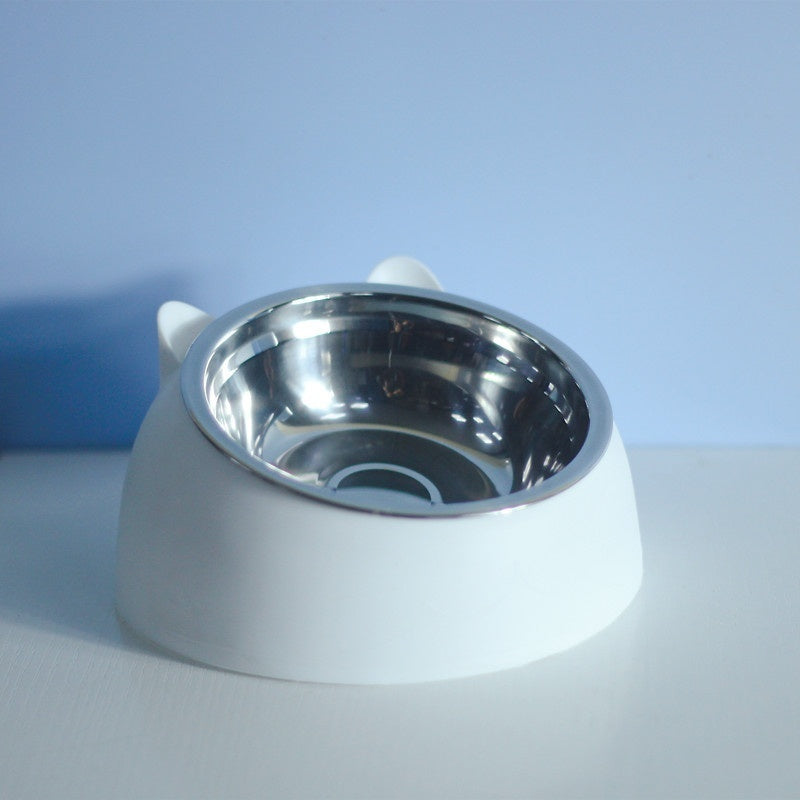 Stainless Steel Dog Bowl Double Bowl