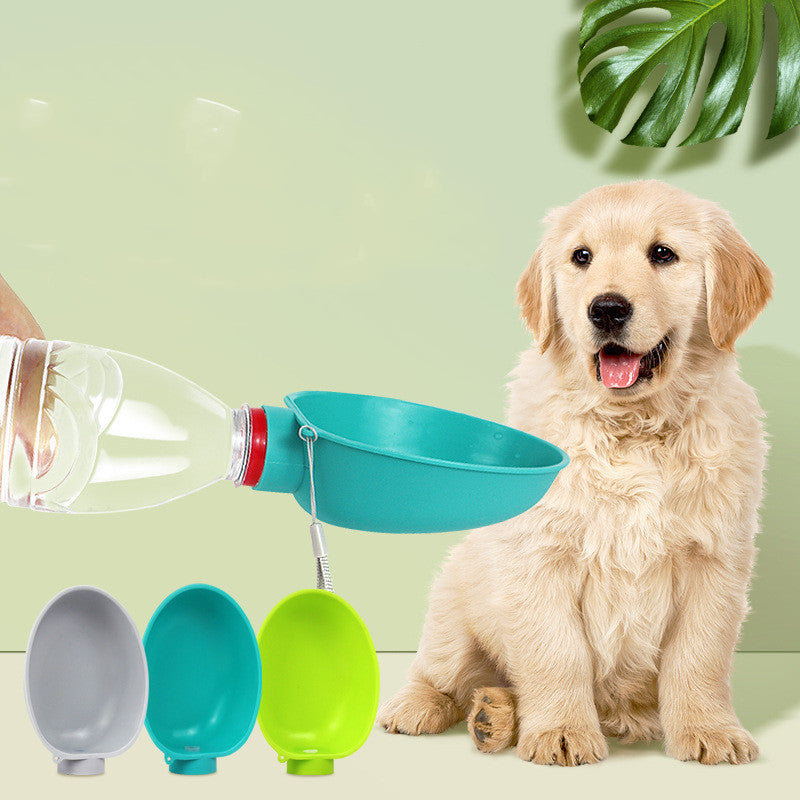 Portable Dog & Cat Drinking Bowl Outdoor Water Feeding