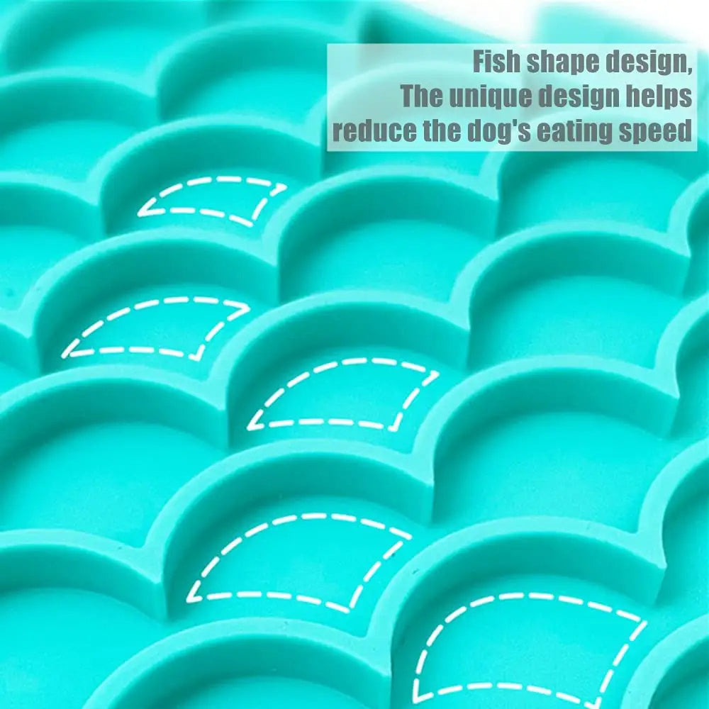 Silicone Lick Mat For Pet Dogs Food Plate Rice Bowl