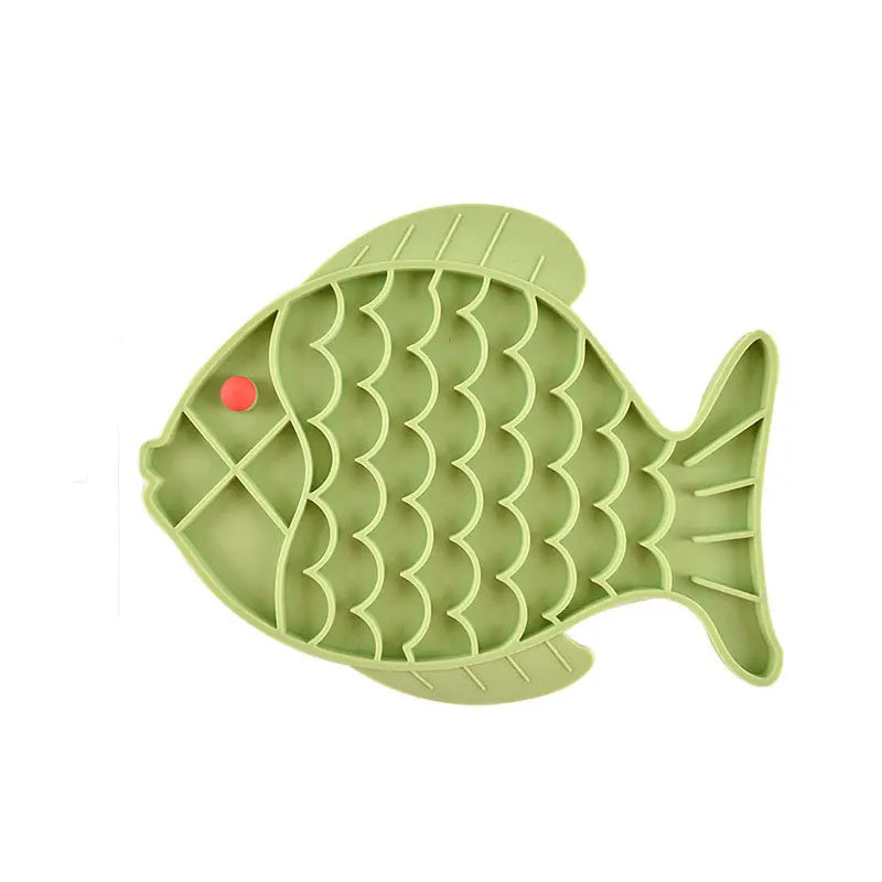 Silicone Lick Mat For Pet Dogs Food Plate Rice Bowl