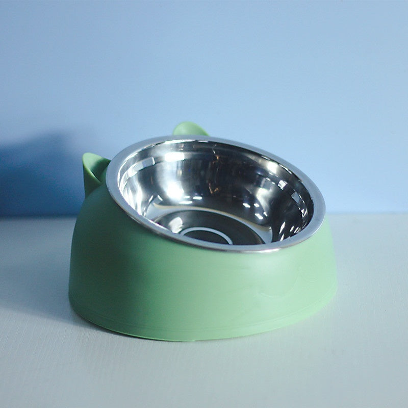 Stainless Steel Dog Bowl Double Bowl