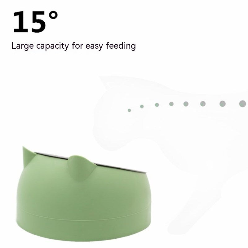 Stainless Steel Dog Bowl Double Bowl