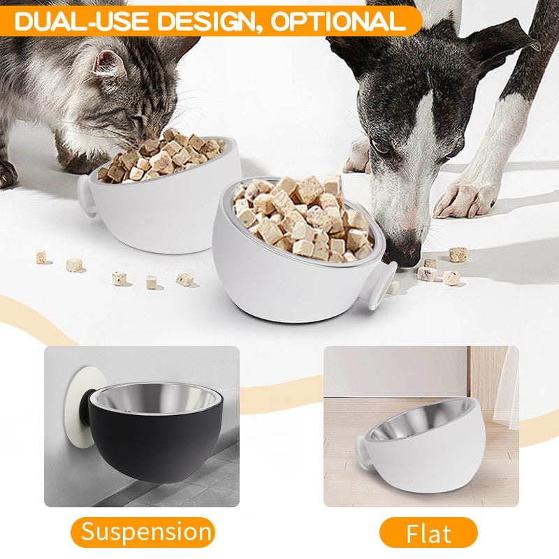 Magnetic Pet Bowl Cat Feeder Dog Foodbowl