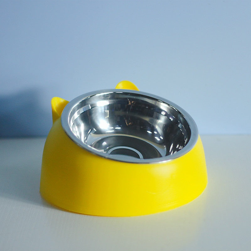 Stainless Steel Dog Bowl Double Bowl
