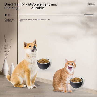 Magnetic Pet Bowl Cat Feeder Dog Foodbowl