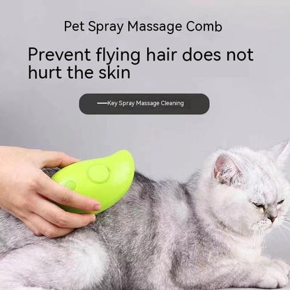 3 In 1 Cat Steam Brush Hair Removal Combs