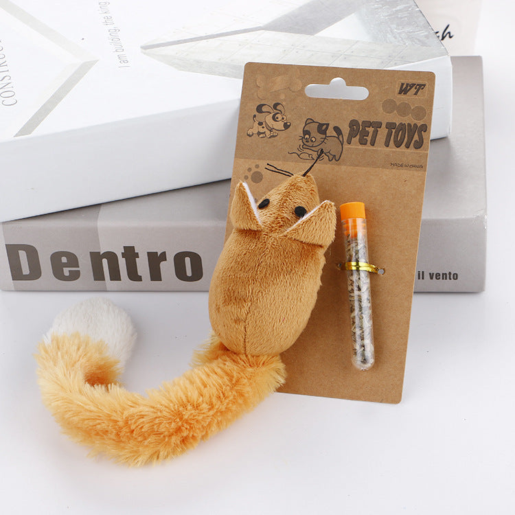 Long Tail Mouse Cat Teaster Toys Funny