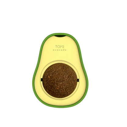 Avocado Cat Mint Multifunctional Catnip Toy 360 Rotating