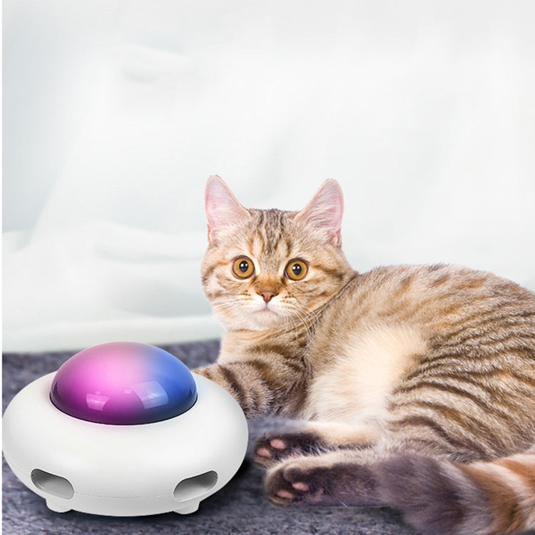 Pet Toy Gravity UFO Smart Teaser Flying Electric Funny toy