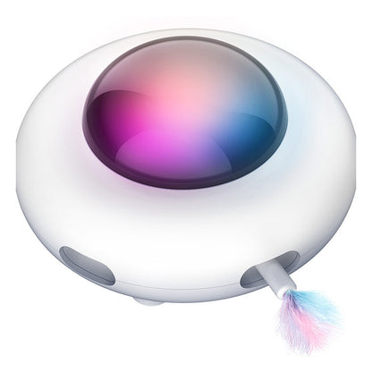 Pet Toy Gravity UFO Smart Teaser Flying Electric Funny toy