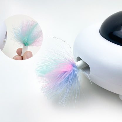 Pet Toy Gravity UFO Smart Teaser Flying Electric Funny toy