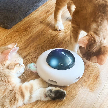 Pet Toy Gravity UFO Smart Teaser Flying Electric Funny toy