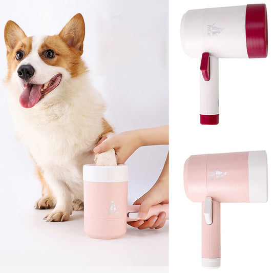 Dog Paw Cleaner Cup Soft Silicone Combs for Pet Foot Washer Cup