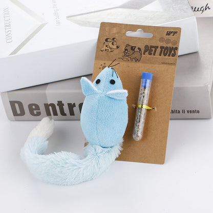 Long Tail Mouse Cat Teaster Toys Funny
