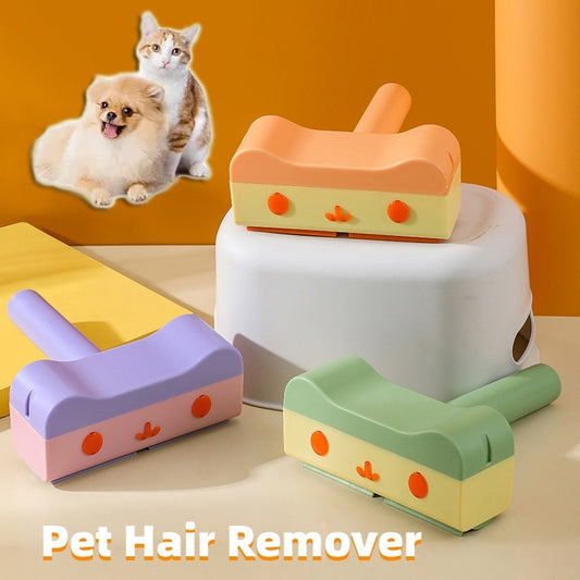 New Pet Hair Roller Remover Lint Brush 2-Way Dog Cat