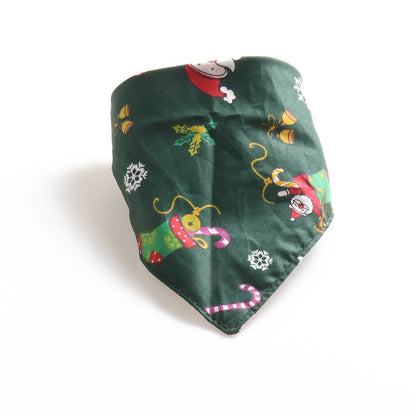 Pet Bandage Triangle Scarf Saliva Towel Pet Collar