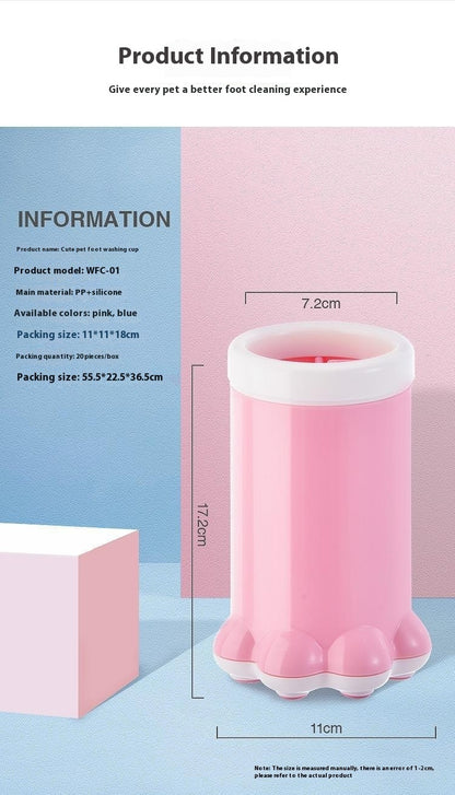 Large Silicone Foot-washing Machine Pet Products