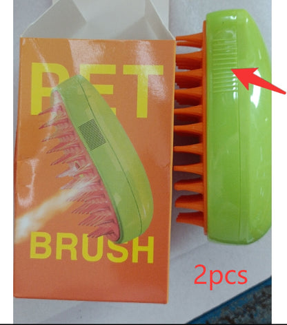 3 In 1 Cat Steam Brush Hair Removal Combs