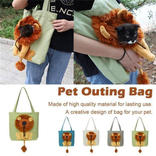 Soft Pet Carriers Lion Design Portable Bag