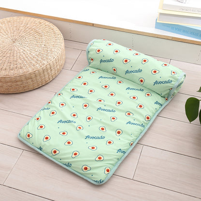 Pet Blanket Cooling Breathable Cat Bed Outdoor Washable Travel