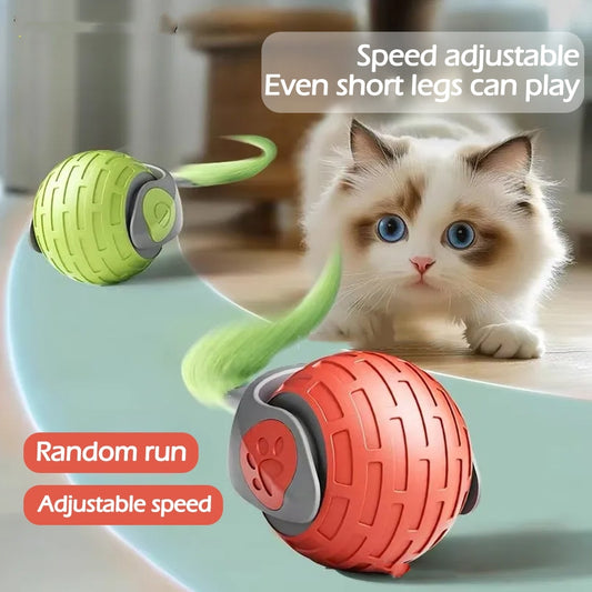 New Interactive Cat Toys Ball Auto Electric Rolling Ball Toys For Cat