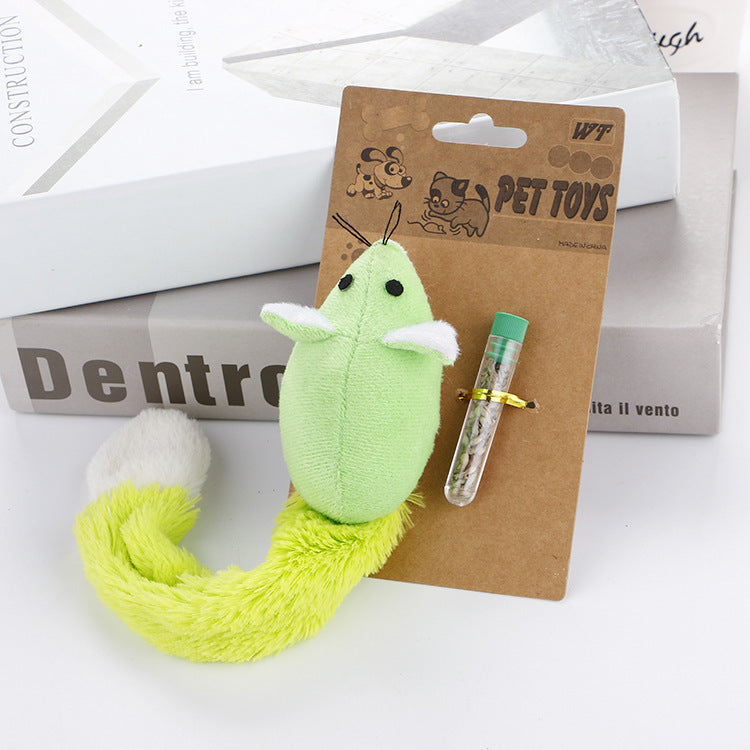 Long Tail Mouse Cat Teaster Toys Funny