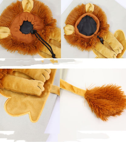 Soft Pet Carriers Lion Design Portable Bag