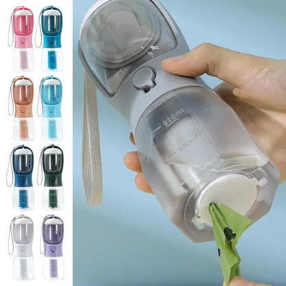 3 in 1 Portable Small Multi-functional Pet Water & Food Cup