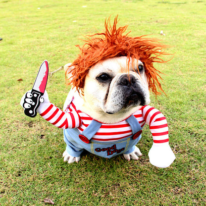 Halloween Pet Costume Pet Dog Funny Clothes Adjustable