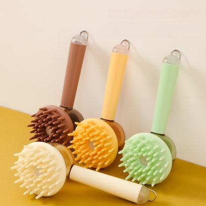 3 In 1 Pets Bath Brush For Dogs And Cats Shower Massage Brush