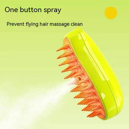 3 In 1 Cat Steam Brush Hair Removal Combs