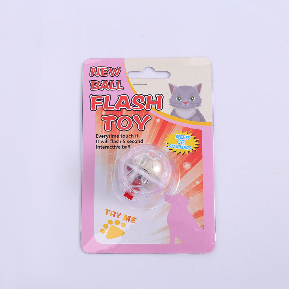 Cat Dog Toy Ball Transparent Plastic Ball
