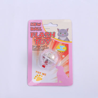 Cat Dog Toy Ball Transparent Plastic Ball