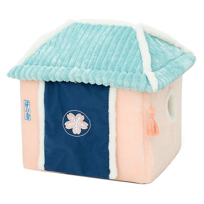 Cat House Removable And Washable Cat Bed