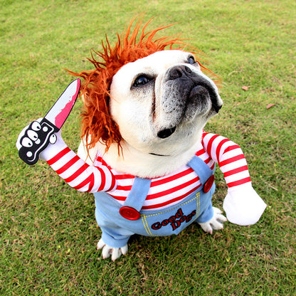 Halloween Pet Costume Pet Dog Funny Clothes Adjustable