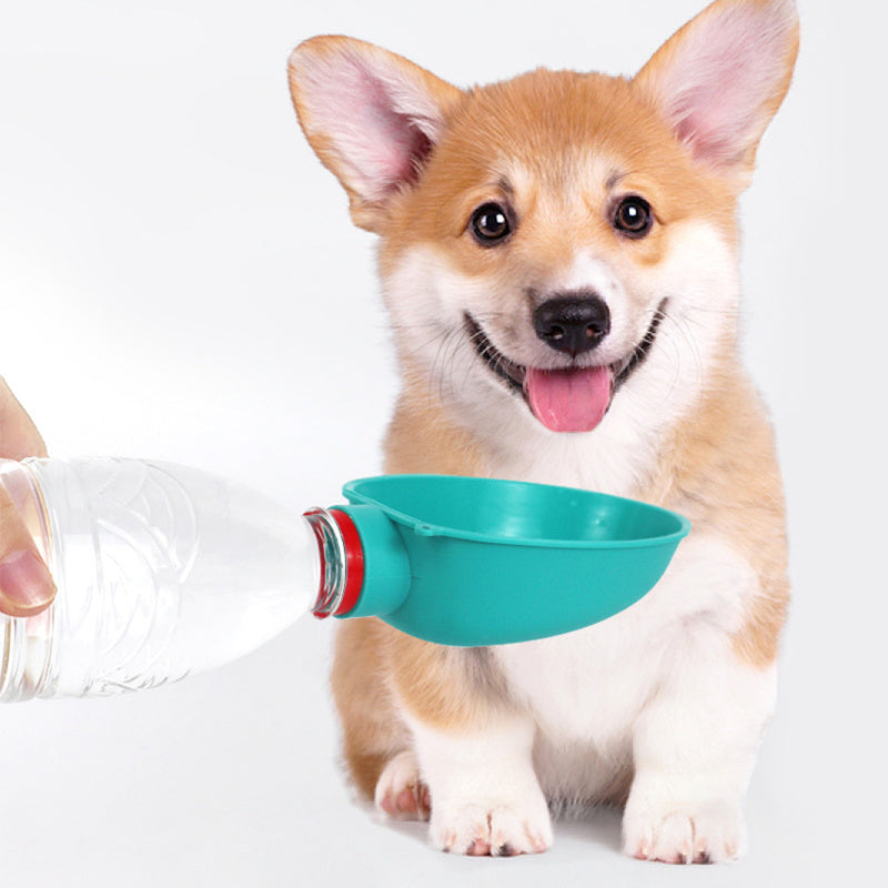 Portable Dog & Cat Drinking Bowl Outdoor Water Feeding