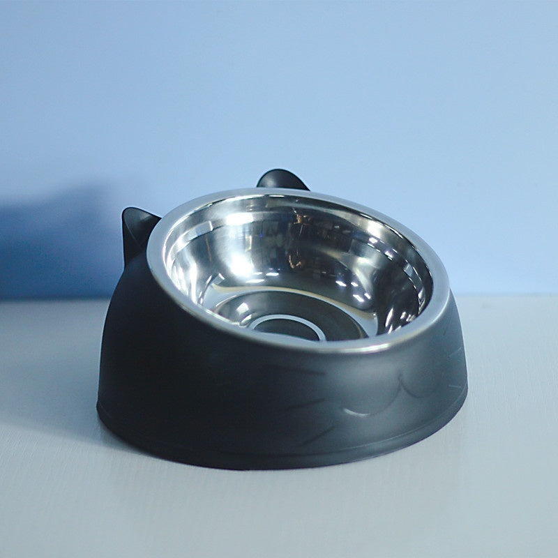 Stainless Steel Dog Bowl Double Bowl