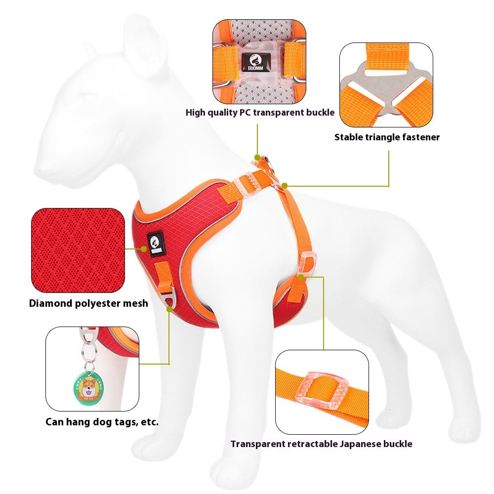 Pet Dog Harness Puppy Adjustable