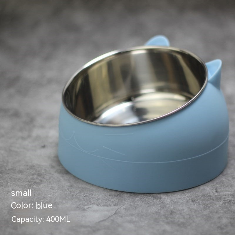 Stainless Steel Dog Bowl Double Bowl