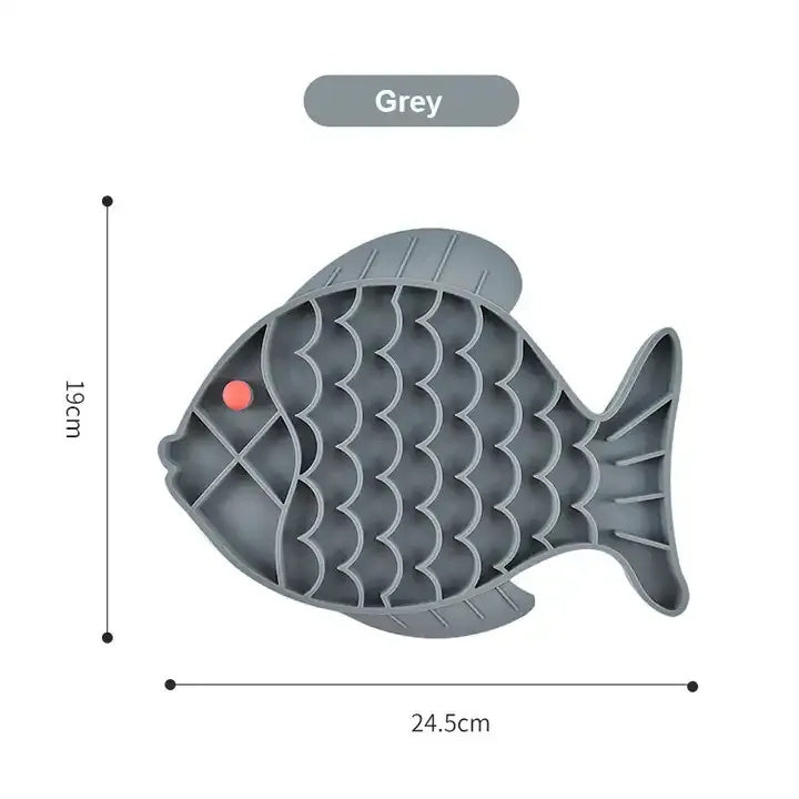 Silicone Lick Mat For Pet Dogs Food Plate Rice Bowl