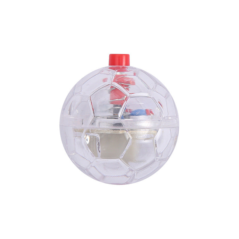 Cat Dog Toy Ball Transparent Plastic Ball