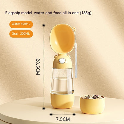 Portable Dog Water and food Bottle