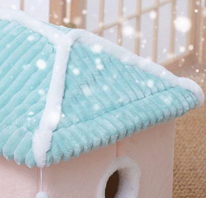 Cat House Removable And Washable Cat Bed