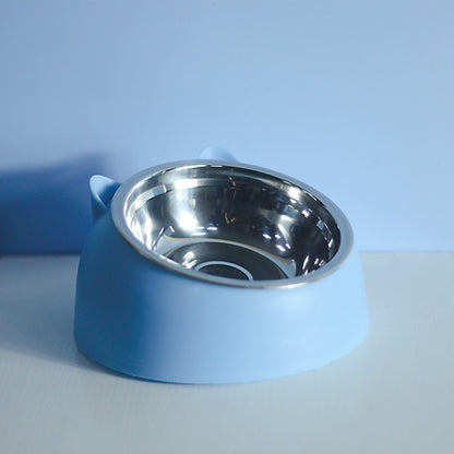 Stainless Steel Dog Bowl Double Bowl