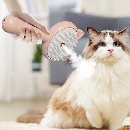 Hair Cleaning Brush Cat Grooming Brush Rechargeable