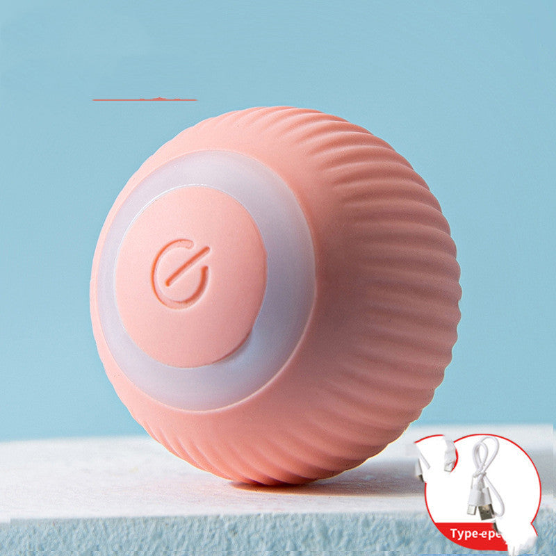 USB Rechargeable Gravity Electric Rolling Ball for Cat Toy