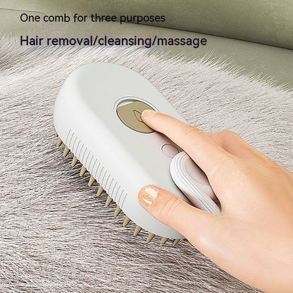 3 In 1 Cat Steam Brush for Pet