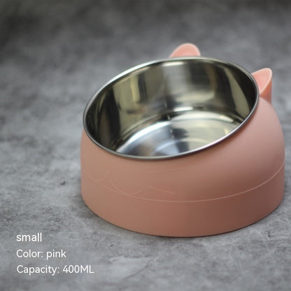 Stainless Steel Dog Bowl Double Bowl